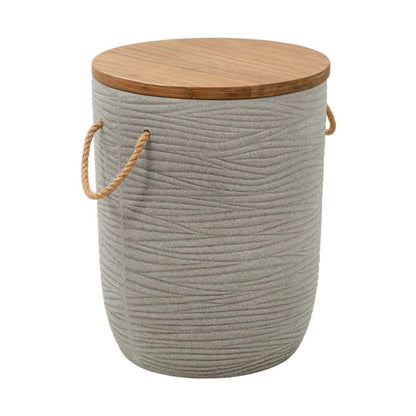 Zuo Modern Biban Natural Wood Top Side Table