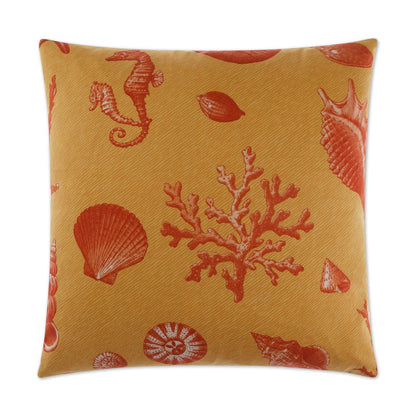 Big Sur Pillow - Gold-Throw Pillows-D.V. KAP-LOOMLAN