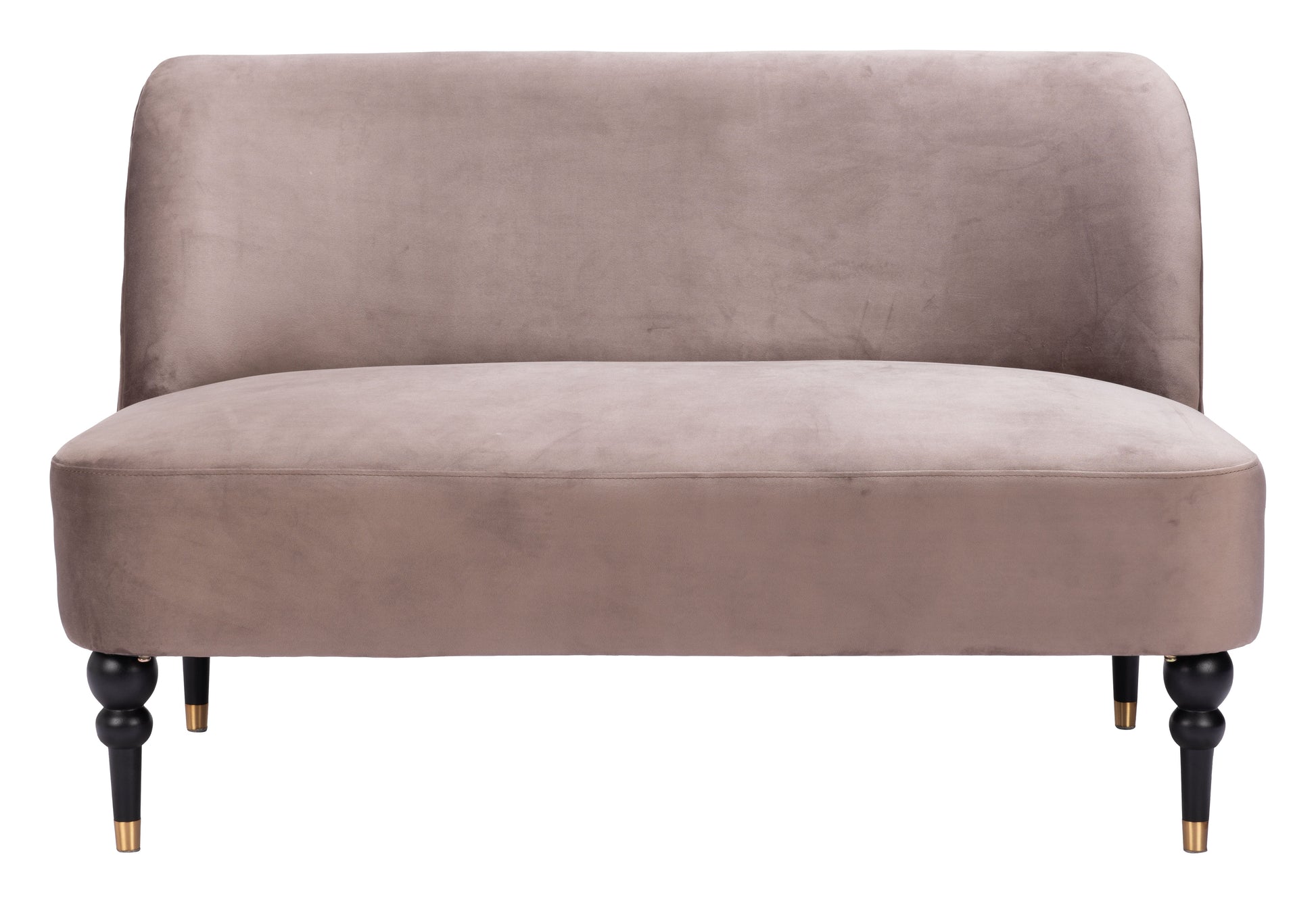 Bintulu Loveseat Taupe-Sofas & Loveseats-Zuo Modern-LOOMLAN