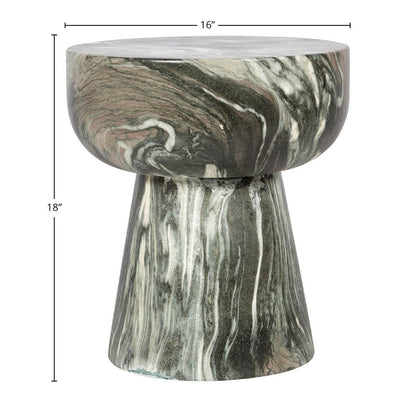 LH Home Binx Concrete Outdoor Side Table