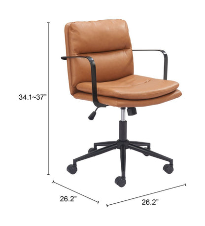 Zuo Modern Birao Faux Leather Office Chair