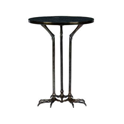 Bird Foot Leg Designed Round Side Table-Side Tables-Chelsea House-LOOMLAN