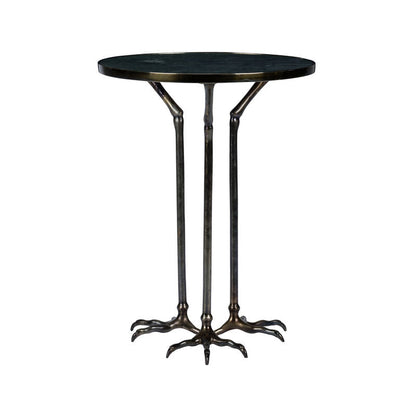 Bird Foot Leg Designed Round Side Table-Side Tables-Chelsea House-LOOMLAN