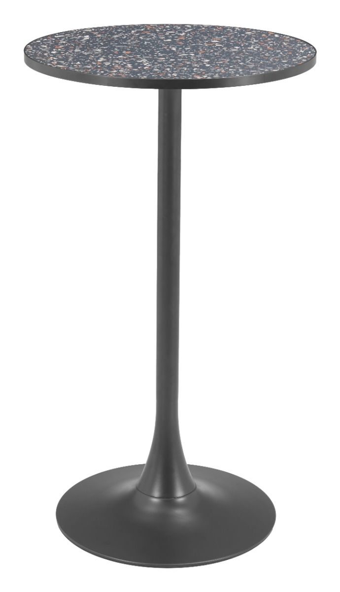 Zuo Modern Bite Steel base Round Bar Table