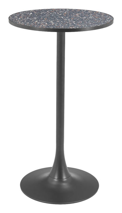 Zuo Modern Bite Steel base Round Bar Table