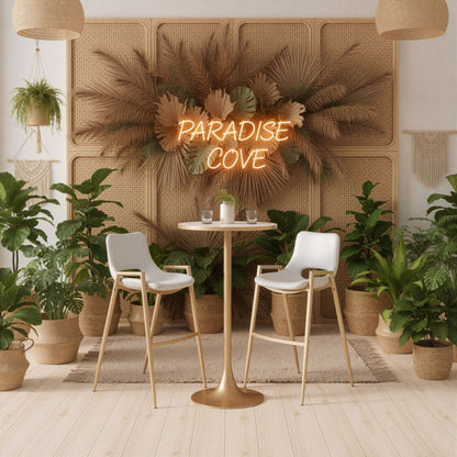 Zuo Modern Bite Steel base Round Bar Table