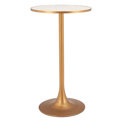 Zuo Modern Bite Steel base Round Bar Table