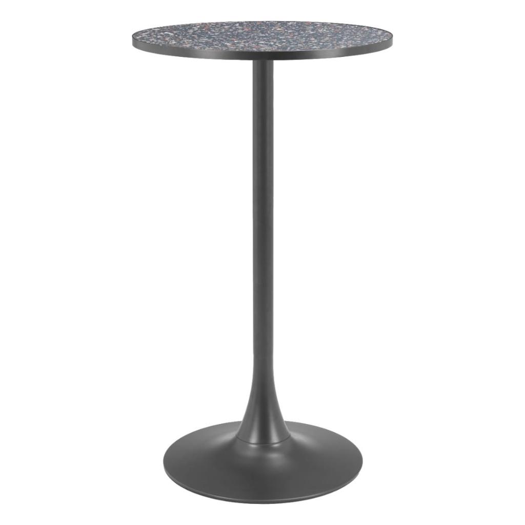 Zuo Modern Bite Steel base Round Bar Table