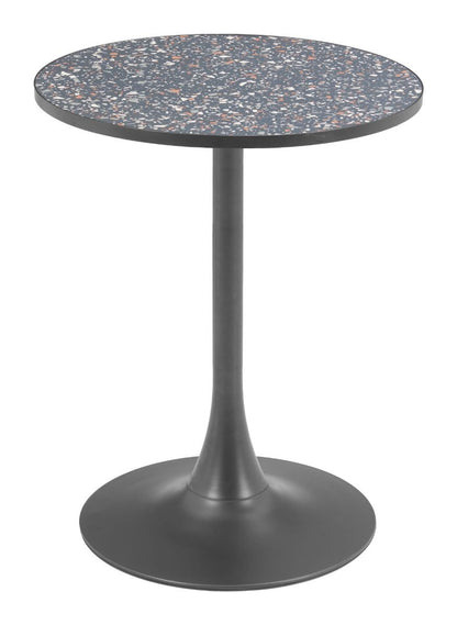 Zuo Modern Bite Steel base Round Bistro Table
