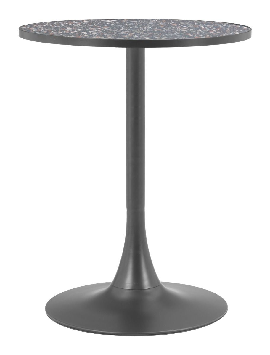 Zuo Modern Bite Steel base Round Bistro Table