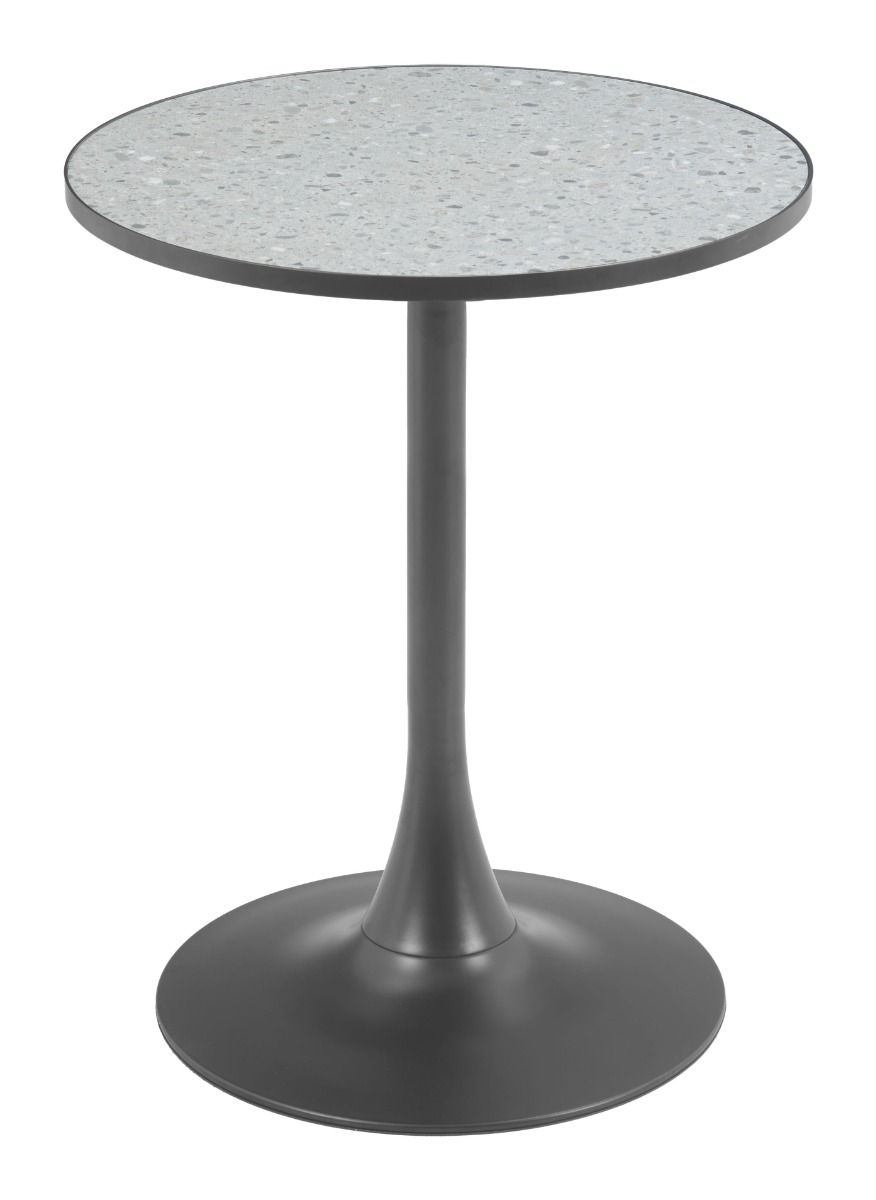 Zuo Modern Bite Steel base Round Bistro Table