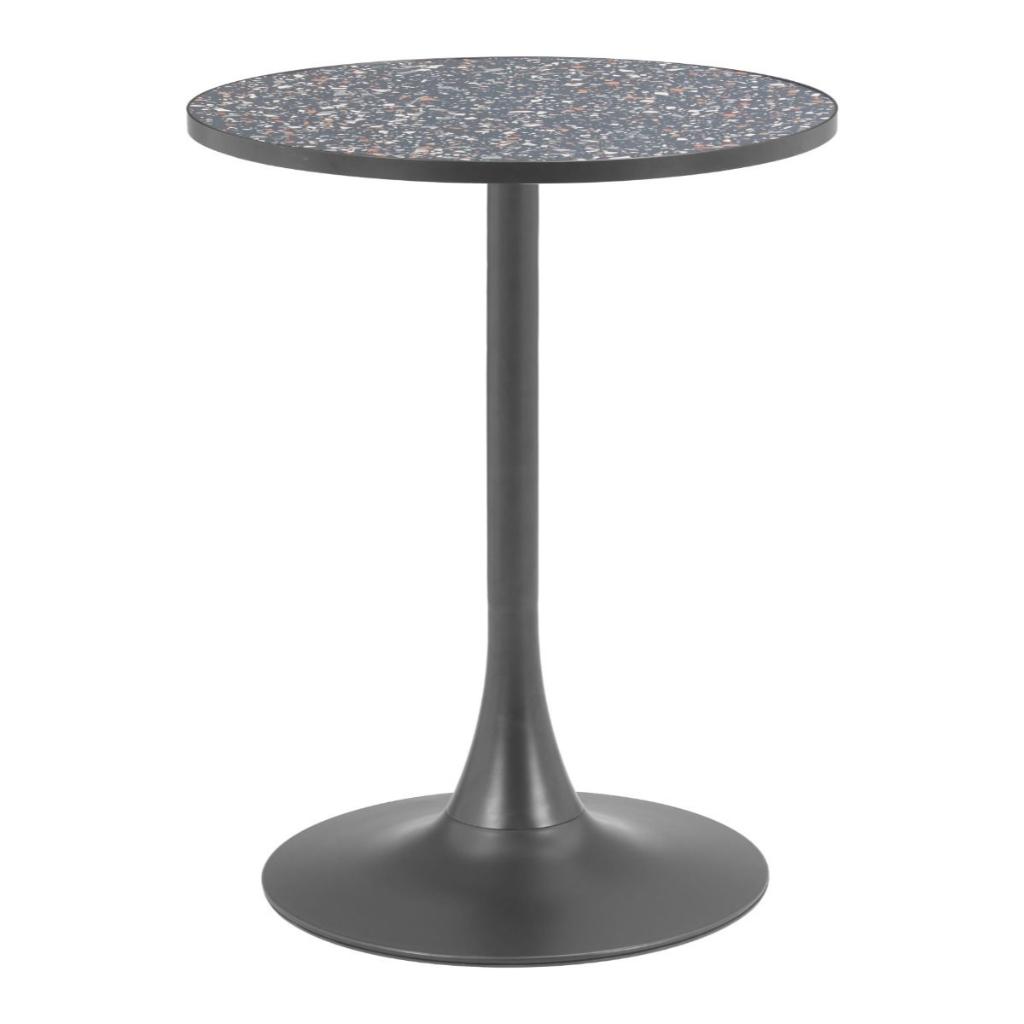 Zuo Modern Bite Steel base Round Bistro Table