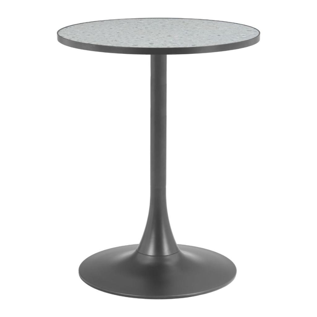 Zuo Modern Bite Steel base Round Bistro Table