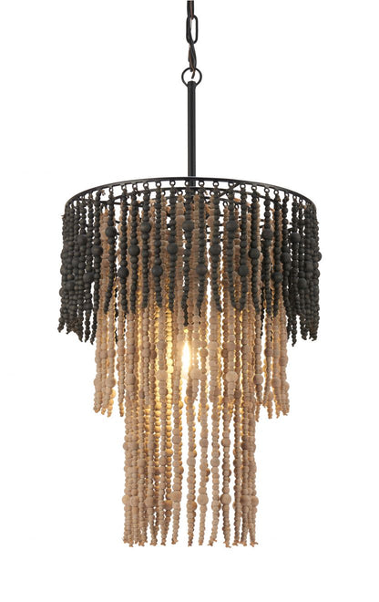 Zuo Modern Bizu Steel Black Ceiling Lamp