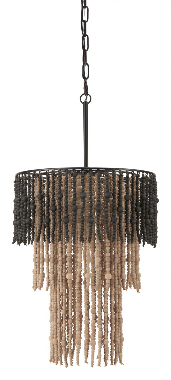 Zuo Modern Bizu Steel Black Ceiling Lamp