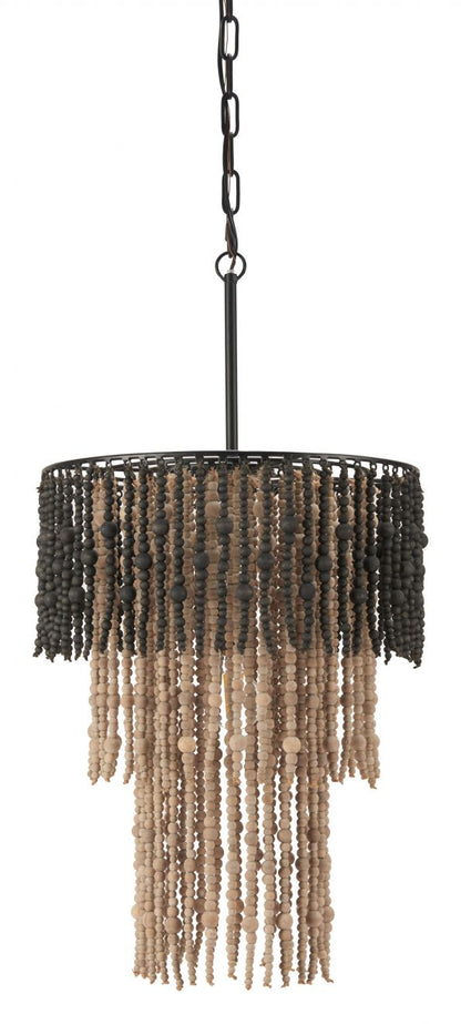 Zuo Modern Bizu Steel Black Ceiling Lamp