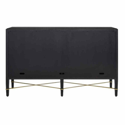 Black Lacquered Verona Sideboard For Dining Room Sideboards Sideboards and Things By Currey & Co