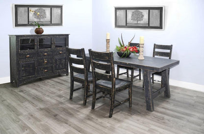 Black Sand Dining Table Black Dining Tables Sideboards and Things By Sunny D