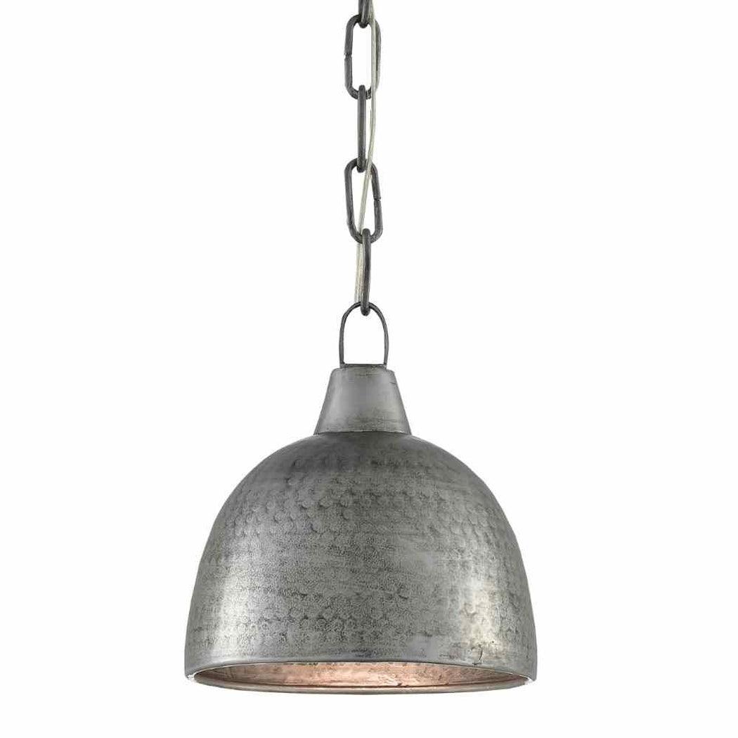 Blackened Steel Earthshine Steel Small Pendant Pendants Sideboards and Things By Currey & Co