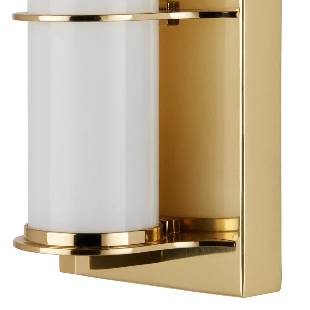 Blaine Modern Polished Lighting Bath Wall Sconce