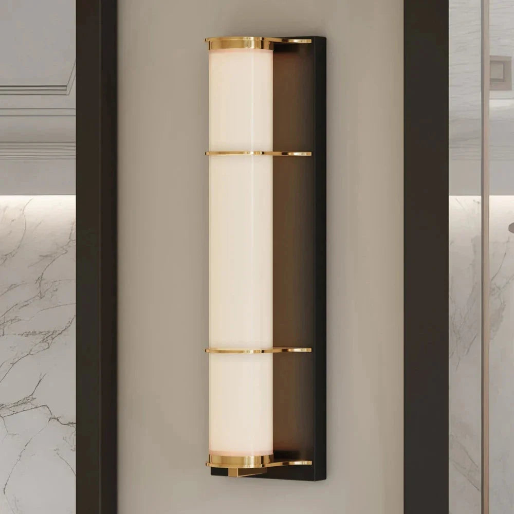 Blaine Modern Polished Lighting Bath Wall Sconce