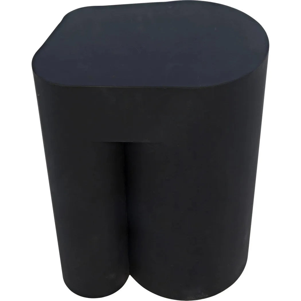 Blair Black Steel Geometric Side Table