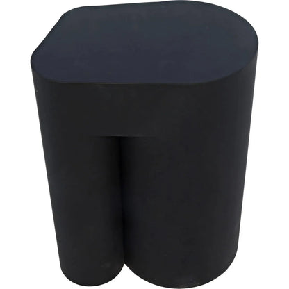 Blair Black Steel Geometric Side Table
