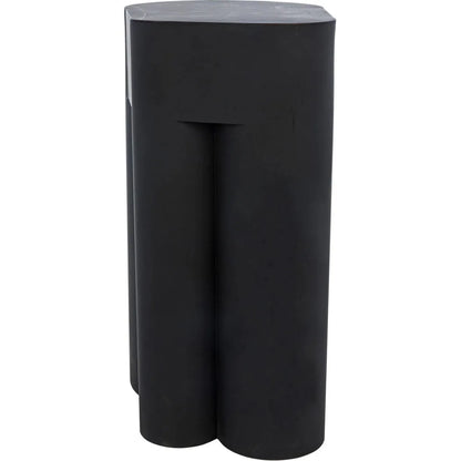 Blair Black Steel Geometric Side Table