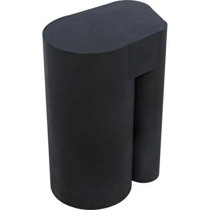 Blair Black Steel Geometric Side Table
