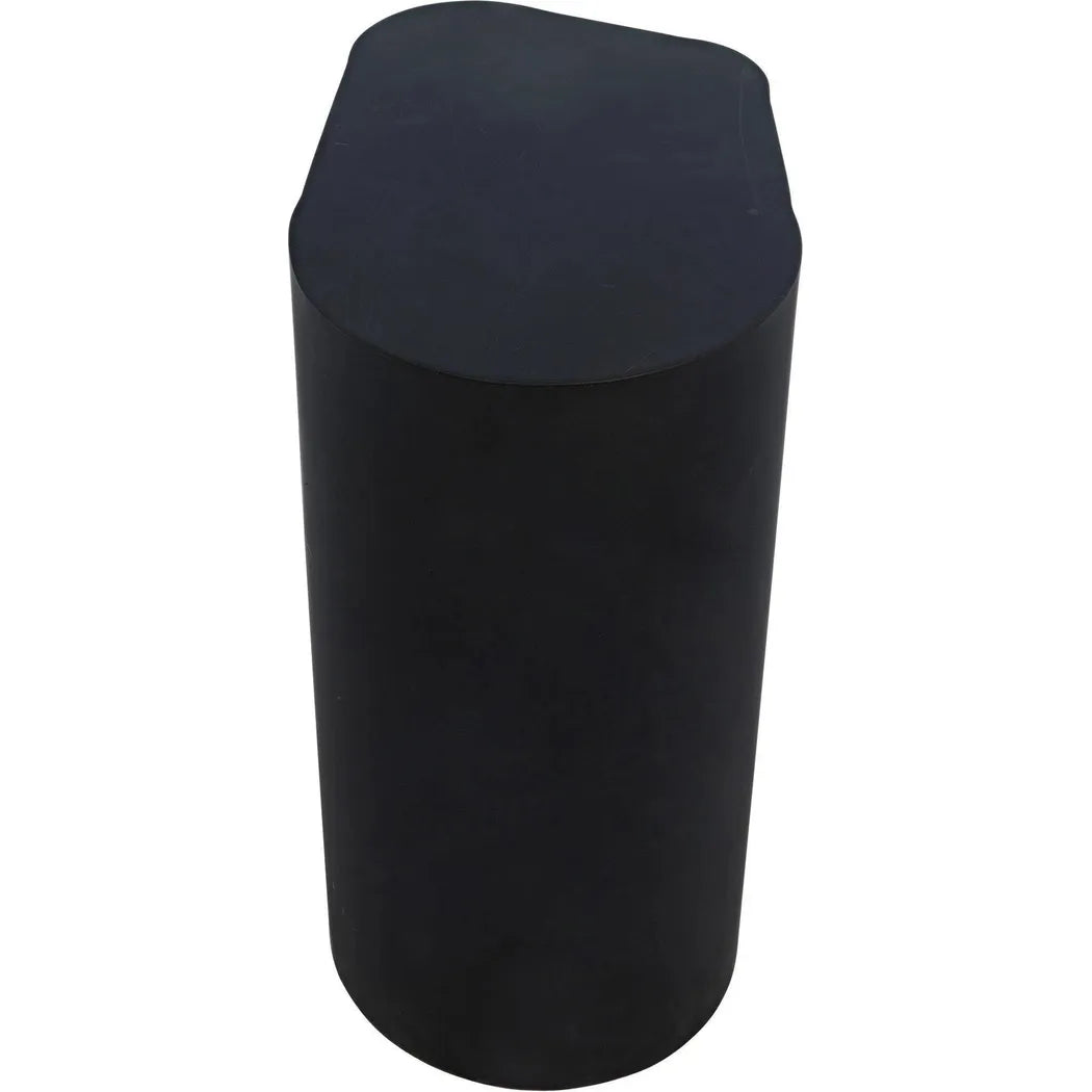 Blair Black Steel Geometric Side Table