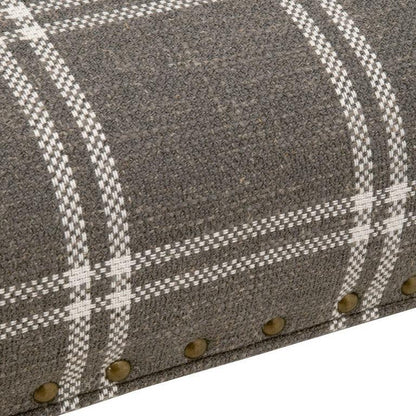 Blakely Upholstered Coffee Table Performance Fabric Linen Blend Coffee Tables Sideboards and Things By Essentials For Living