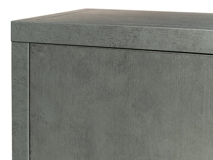 Blanco 4 Door Buffet Stone Grey-Sideboards-Sarreid-LOOMLAN