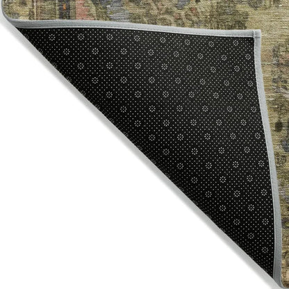 LOOMLAN Rugs Blazura Aloe Washable Indoor-Outdoor Rug