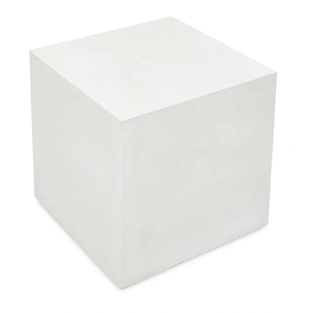 Bloc Concrete Outdoor Square End Table