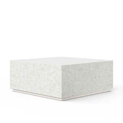 Bloc Concrete Square Outdoor Coffee Table