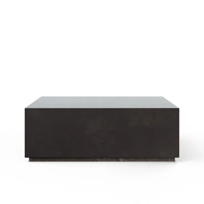 Bloc Concrete Square Outdoor Coffee Table