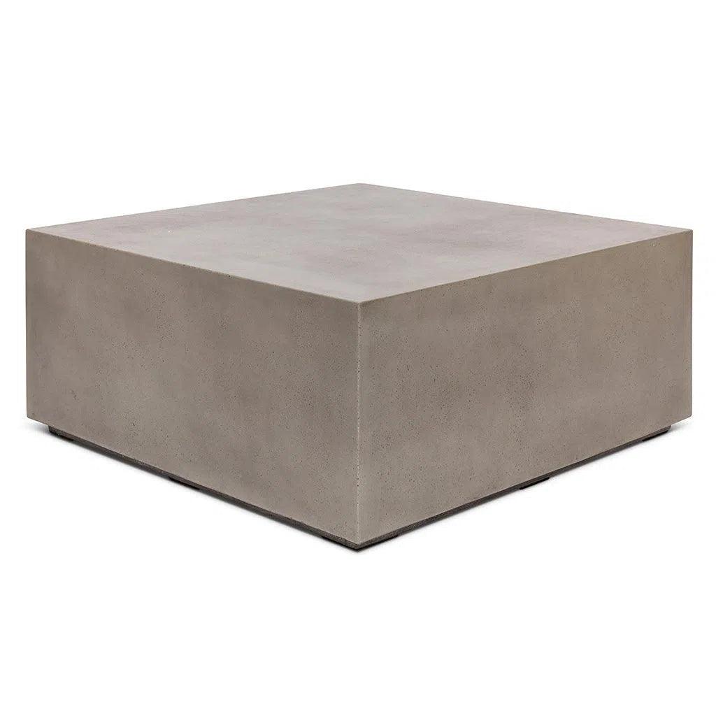 Bloc Concrete Square Outdoor Coffee Table