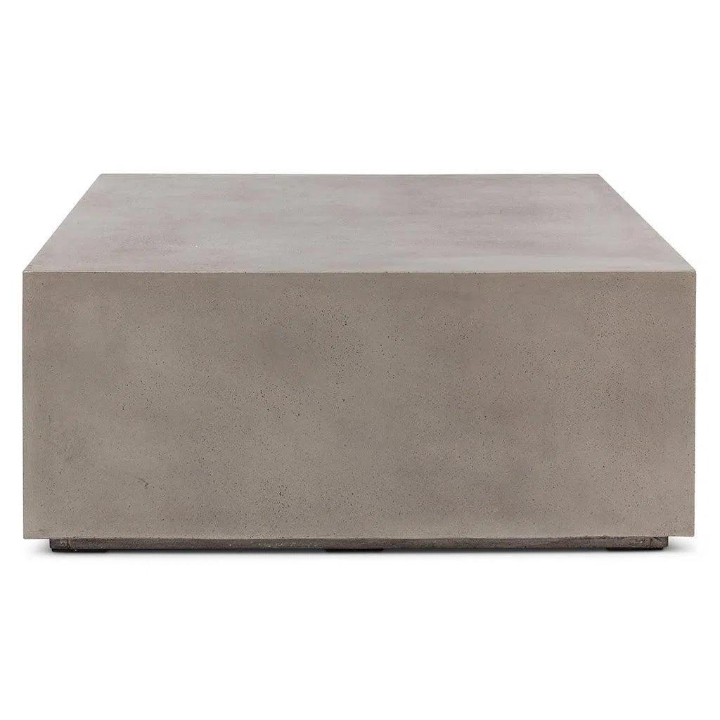 Bloc Concrete Square Outdoor Coffee Table