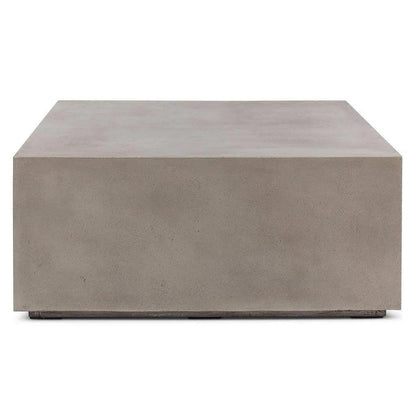 Bloc Concrete Square Outdoor Coffee Table