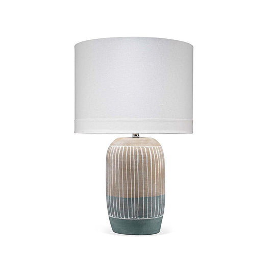 Blue Ceramic Flagstaff Table Lamp Table Lamps Sideboards and Things By Jamie Young