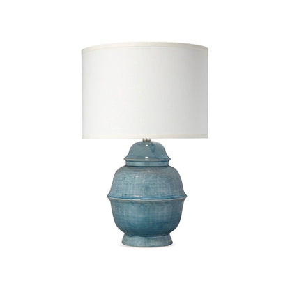 Blue Ceramic Kaya Table Lamp Table Lamps Sideboards and Things By Jamie Young