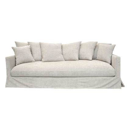 Boardwalk Light Grey Fabric Sofa
