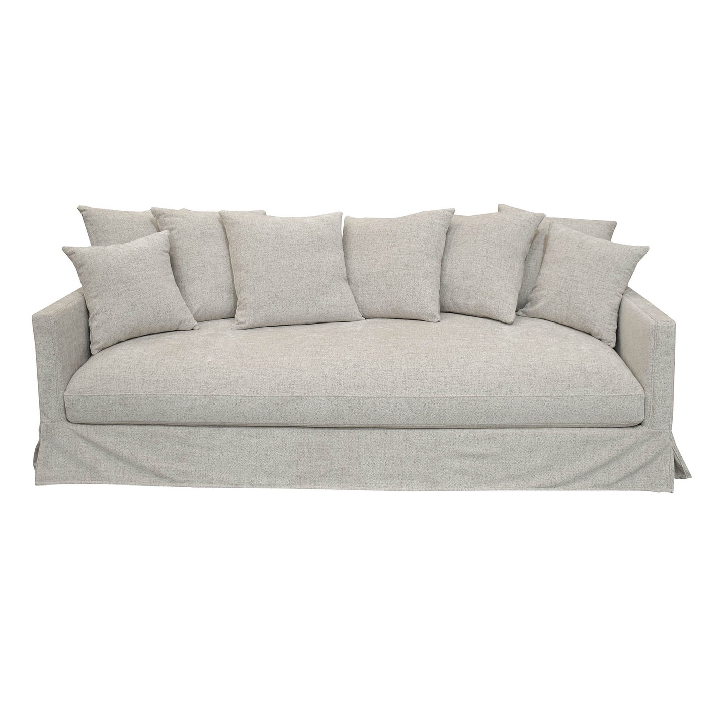 Boardwalk Light Grey Fabric Sofa