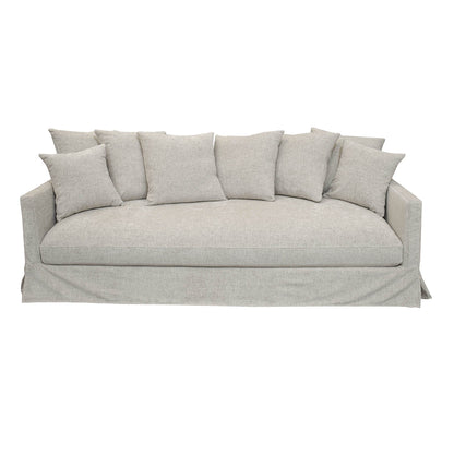 Boardwalk Light Grey Fabric Sofa