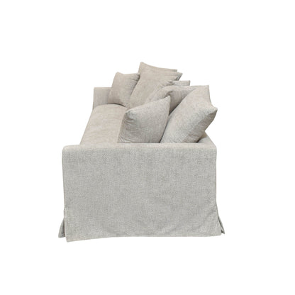 Boardwalk Light Grey Fabric Sofa