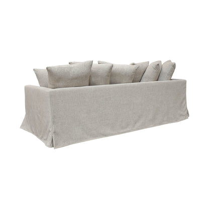 Boardwalk Light Grey Fabric Sofa