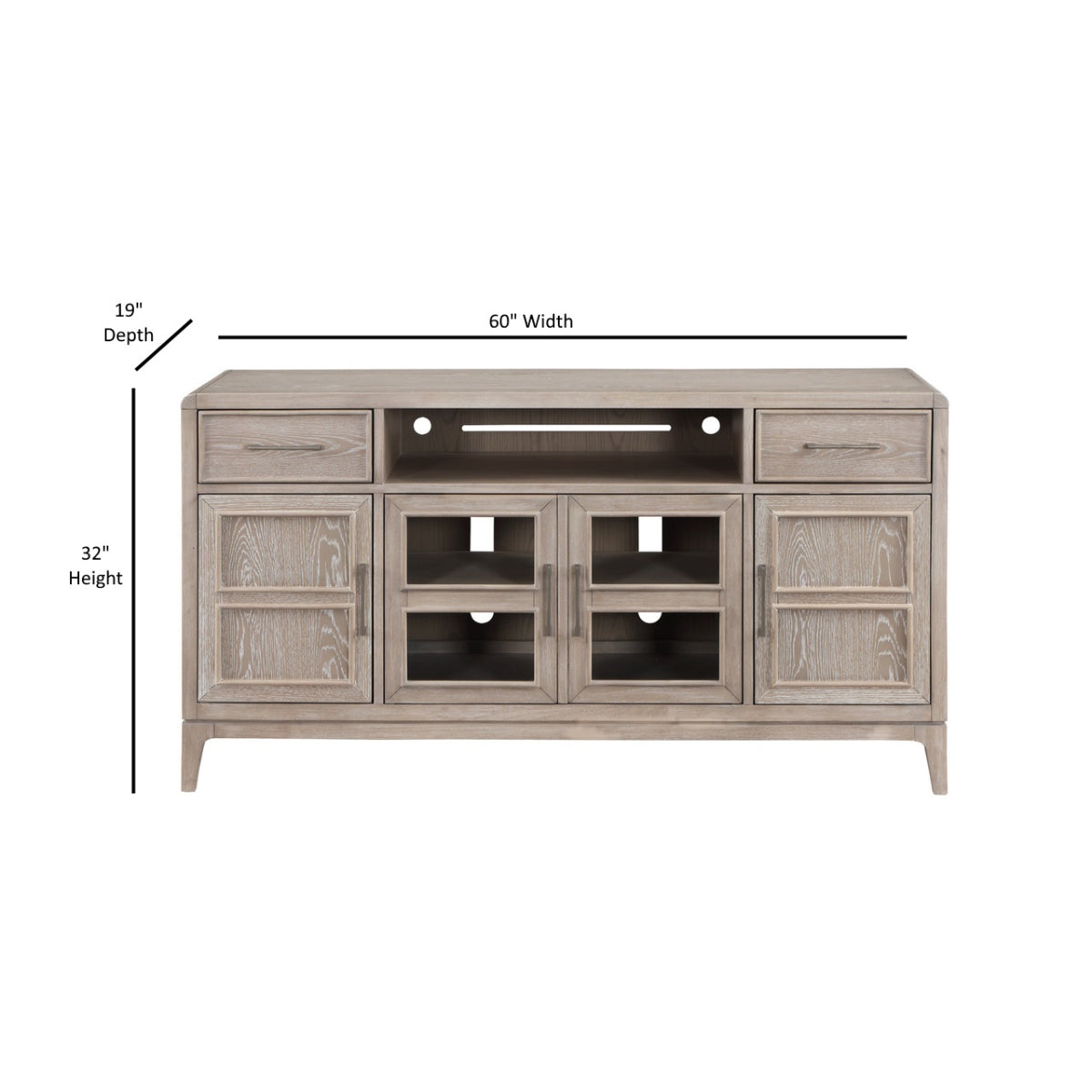 Bodhi Entertainment Console-TV Stands & Media Centers-Palmetto Home - Bodhi-LOOMLAN