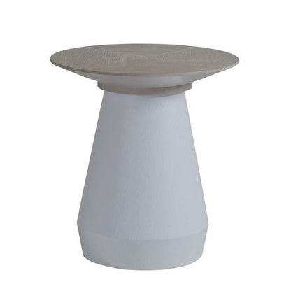 Bodhi Round End Table-Side Tables-Palmetto Home - Bodhi-LOOMLAN