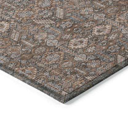 Addison Rugs Bohemian Brown Washable Indoor-Outdoor Rug