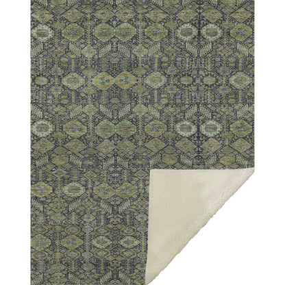 Addison Rugs Bohemian Green Washable Indoor-Outdoor Rug